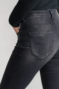 Le Temps des Cerises Acya Pulp Slim Taille Haute 7/8Eme Jeans Noir N°1-Femme Coupe Slim