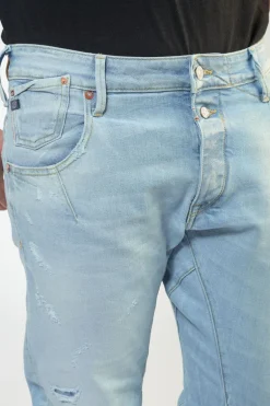 Le Temps des Cerises Alost Tapered Arque Jeans Bleu N°5-Homme Coupe Tapered