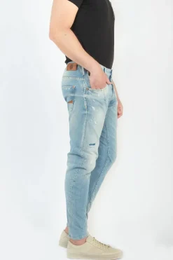 Le Temps des Cerises Alost Tapered Arque Jeans Bleu N°5-Homme Coupe Tapered