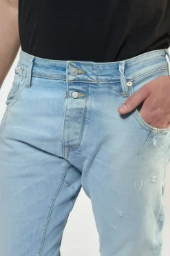 Le Temps des Cerises Alost Tapered Arque Jeans Bleu N°5-Homme Coupe Tapered