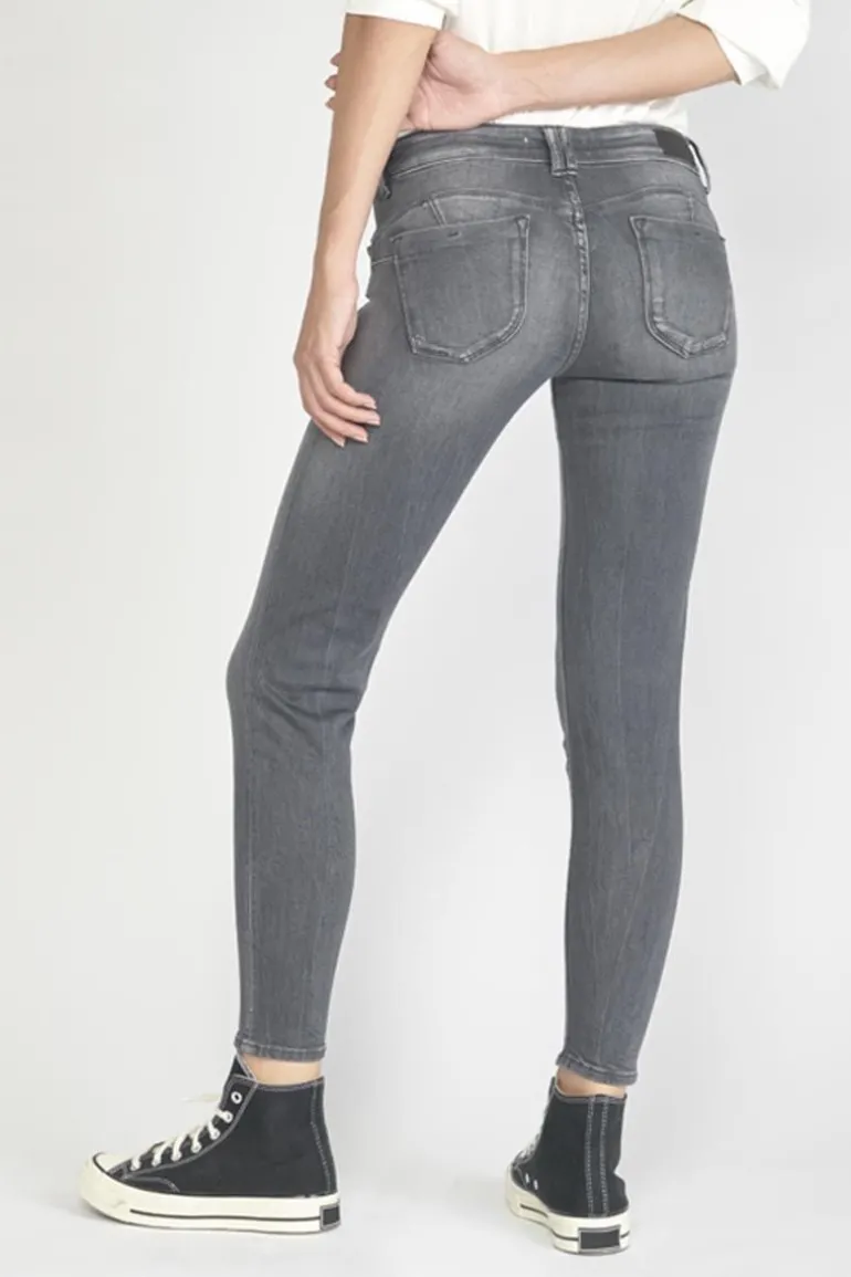 Le Temps des Cerises Amick Pulp Slim 7/8Eme Jeans Gris N°2-Femme Coupe Slim