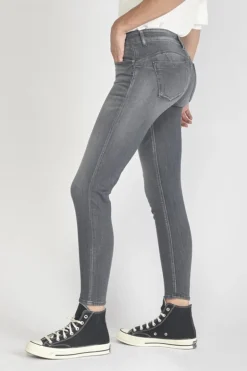 Le Temps des Cerises Amick Pulp Slim 7/8Eme Jeans Gris N°2-Femme Coupe Slim