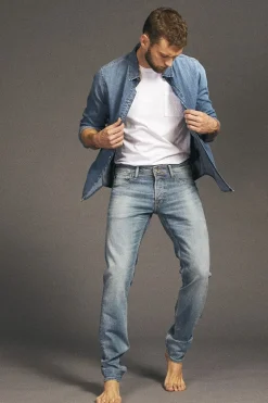 Le Temps des Cerises Basic 700/11 Adjusted Jeans Bleu N°4-Homme Coupe Adjusted