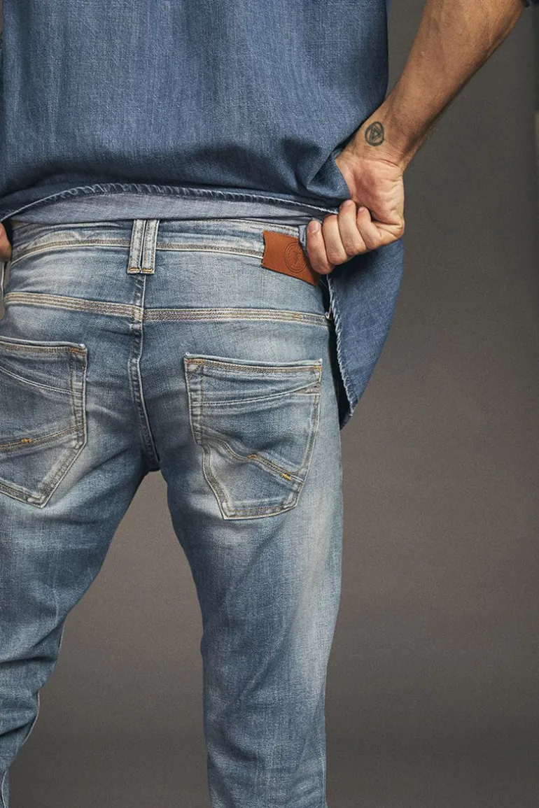 Le Temps des Cerises Basic 700/11 Adjusted Jeans Bleu N°4-Homme Coupe Adjusted