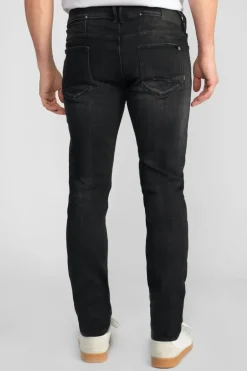 Le Temps des Cerises Basic 600/17 Adjusted Jeans Destroy Noir N°1-Homme Coupe Adjusted