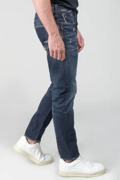 Le Temps des Cerises Basic 600/17 Adjusted Jeans Destroy Bleu N°1-Homme Coupe Adjusted