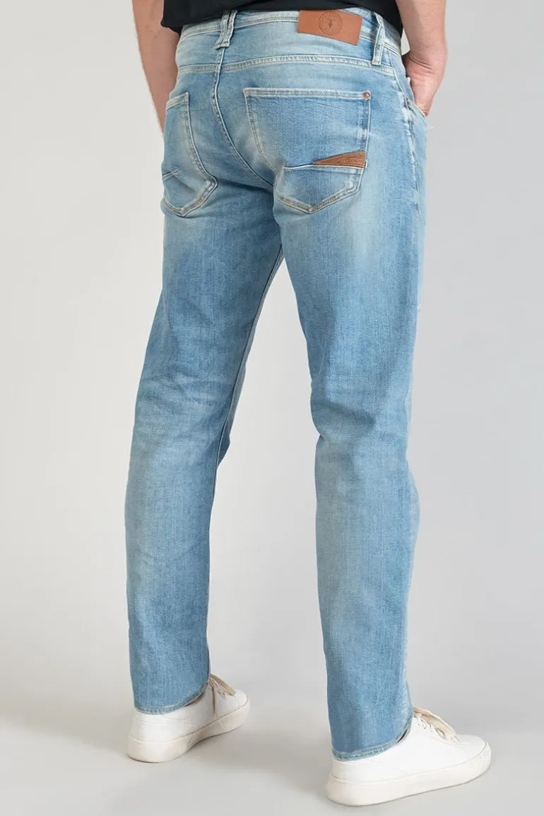 Le Temps des Cerises Basic 700/17 Relax Jeans Destroy Bleu N°5-Homme Coupe Regular Confort