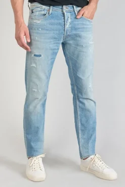 Le Temps des Cerises Basic 700/17 Relax Jeans Destroy Bleu N°5-Homme Coupe Regular Confort
