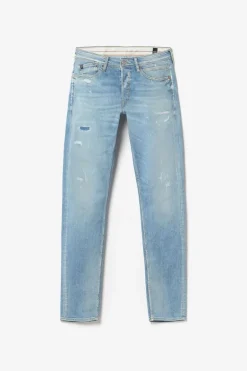 Le Temps des Cerises Basic 700/17 Relax Jeans Destroy Bleu N°5-Homme Coupe Regular Confort