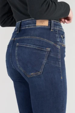 Le Temps des Cerises Basic Pulp Regular Taille Haute 7/8Eme Jeans Bleu N°1-Femme Coupe Regular