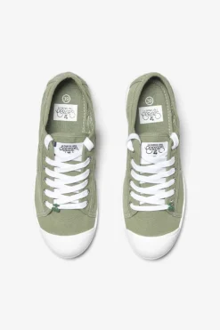Le Temps des Cerises Baskets Basic Kaki-Femme Chaussures