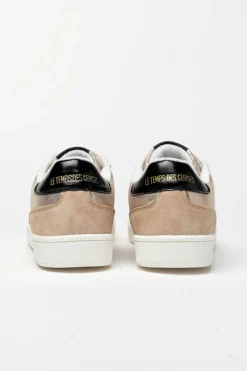 Le Temps des Cerises Baskets Flash Dorees-Femme Chaussures