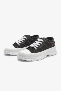 Le Temps des Cerises Baskets Lina Noires-Femme Chaussures