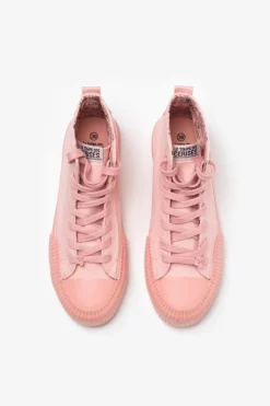 Le Temps des Cerises Baskets Montantes Harlo Roses-Femme Chaussures