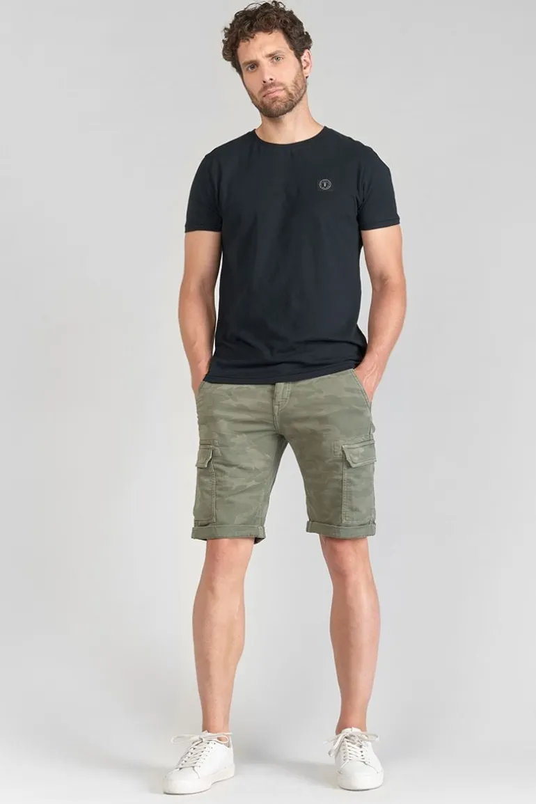 Le Temps des Cerises Bermuda Army Jogg Damon Kaki Camo-Homme Shorts & Bermudas