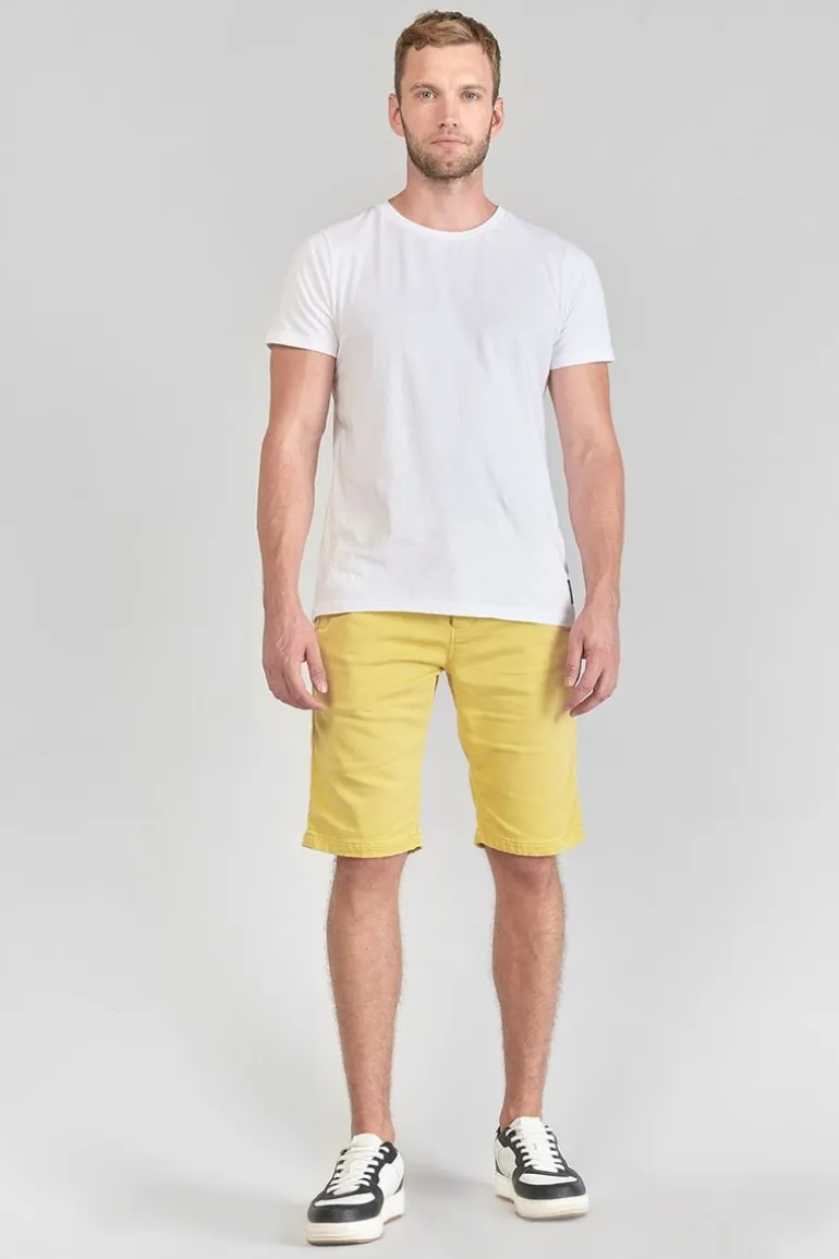 Le Temps des Cerises Bermuda Chino Jogg Swoop Moutarde-Homme Shorts & Bermudas