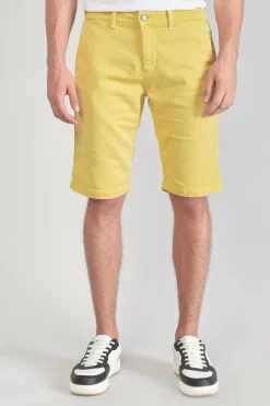 Le Temps des Cerises Bermuda Chino Jogg Swoop Moutarde-Homme Shorts & Bermudas