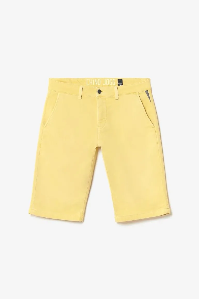 Le Temps des Cerises Bermuda Chino Jogg Swoop Moutarde-Homme Shorts & Bermudas