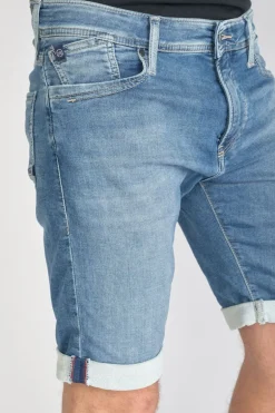 Le Temps des Cerises Bermuda Jogg Bleu Clair-Homme Blue Jogg