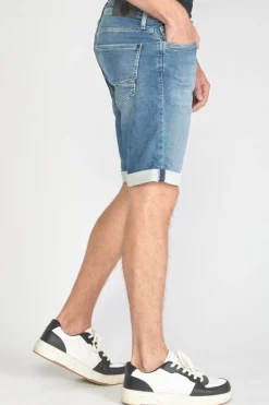 Le Temps des Cerises Bermuda Jogg Bleu Clair-Homme Blue Jogg