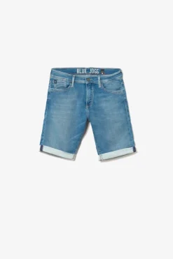 Le Temps des Cerises Bermuda Jogg Bleu Clair-Homme Blue Jogg