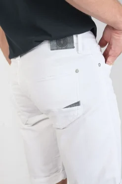 Le Temps des Cerises Bermuda Jogg Bodo Blanc-Homme Bermudas