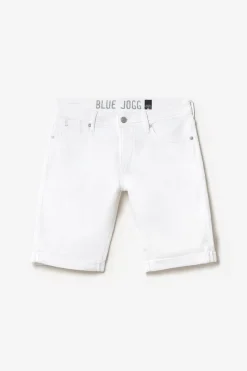 Le Temps des Cerises Bermuda Jogg Bodo Blanc-Homme Bermudas