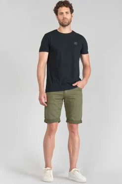 Le Temps des Cerises Bermuda Jogg Bodo Kaki-Homme Bermudas