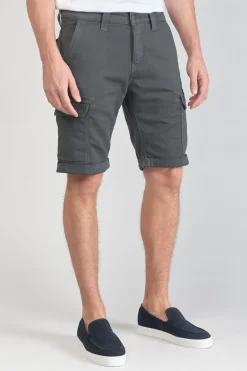Le Temps des Cerises Bermuda Jogg Damon Gris-Homme Bermudas