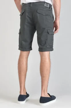 Le Temps des Cerises Bermuda Jogg Damon Gris-Homme Bermudas