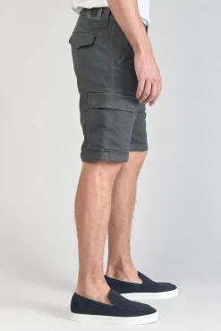 Le Temps des Cerises Bermuda Jogg Damon Gris-Homme Bermudas