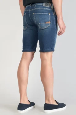 Le Temps des Cerises Bermuda Jogg Ed Bleu Delave-Homme Blue Jogg