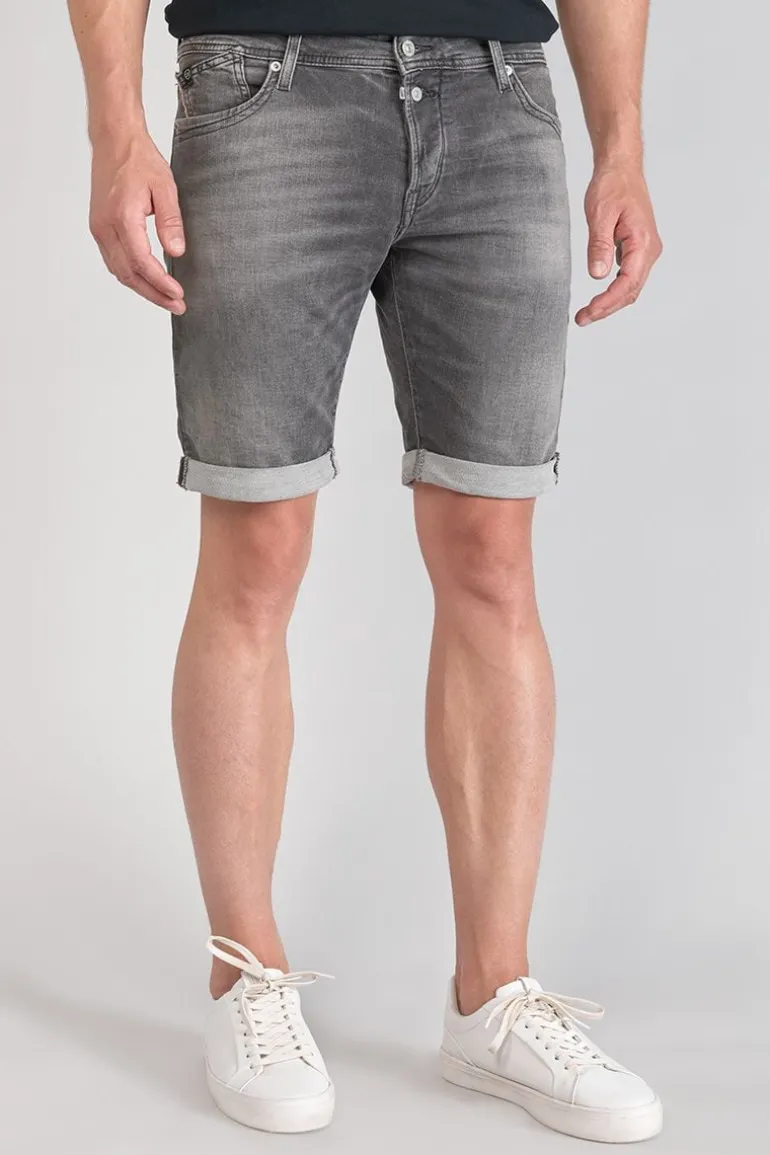 Le Temps des Cerises Bermuda Jogg If Gris Delave-Homme Blue Jogg