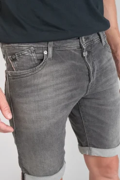 Le Temps des Cerises Bermuda Jogg If Gris Delave-Homme Blue Jogg