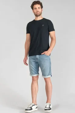 Le Temps des Cerises Bermuda Jogg Lo Bleu Delave-Homme Blue Jogg