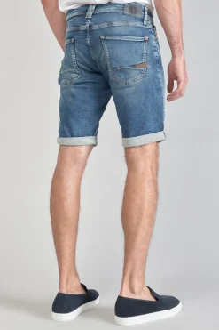 Le Temps des Cerises Bermuda Jogg Oc Bleu Delave-Homme Blue Jogg