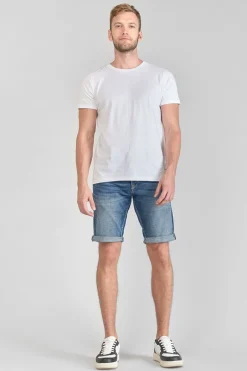 Le Temps des Cerises Bermuda Laredo En Jeans Bleu Moyen-Homme Bermudas