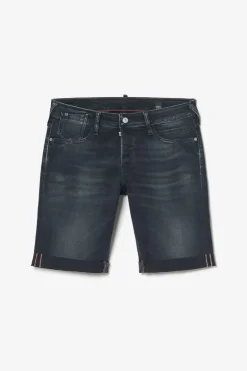 Le Temps des Cerises Bermuda Laredo En Jeans Bleu Noir-Homme Bermudas