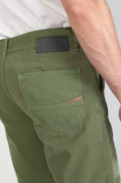 Le Temps des Cerises Bermuda Luberon Kaki Vert-Homme Shorts & Bermudas