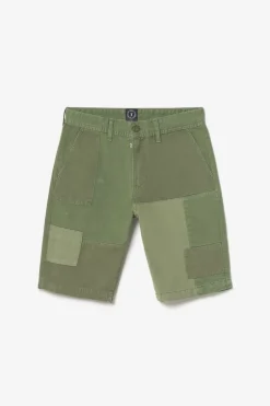 Le Temps des Cerises Bermuda Luberon Kaki Vert-Homme Shorts & Bermudas