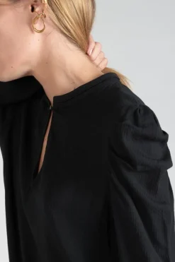 Le Temps des Cerises Blouse Sterenn Noire-Femme Tops