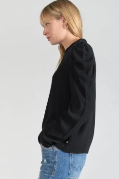Le Temps des Cerises Blouse Sterenn Noire-Femme Tops