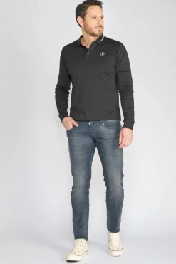 Le Temps des Cerises Bonillo 700/11 Adjusted Jeans Bleu-Noir N°3-Homme Coupe Adjusted
