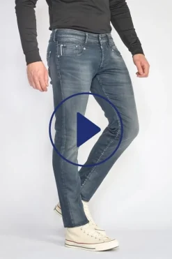 Le Temps des Cerises Bonillo 700/11 Adjusted Jeans Bleu-Noir N°3-Homme Coupe Adjusted