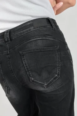 Le Temps des Cerises Bran Pulp Flare Taille Haute Jeans Noir N°1-Femme Taille Haute