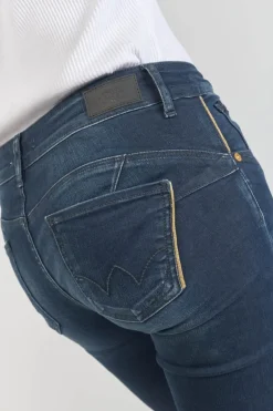 Le Temps des Cerises Buna Pulp Slim 7/8Eme Jeans Bleu N°1-Femme Coupe Slim