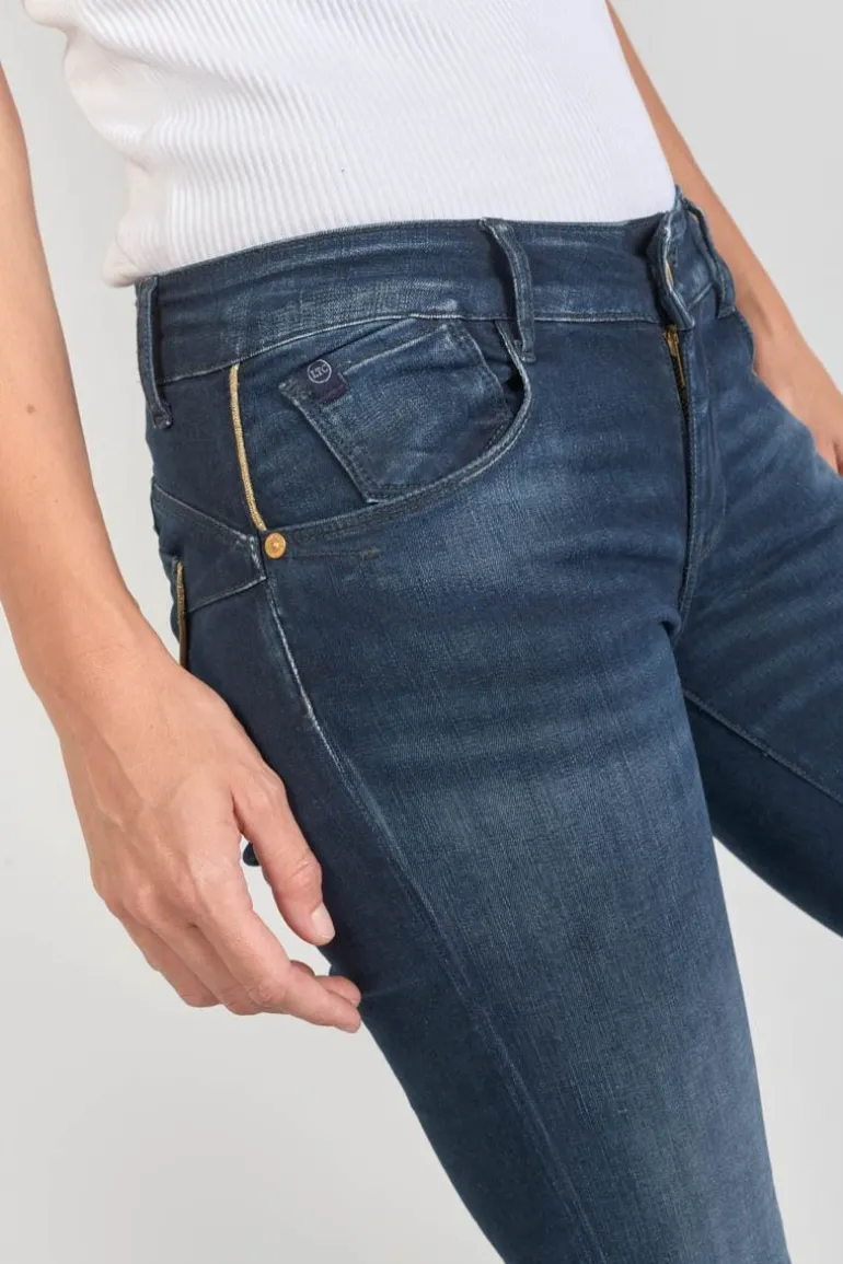 Le Temps des Cerises Buna Pulp Slim 7/8Eme Jeans Bleu N°1-Femme Coupe Slim