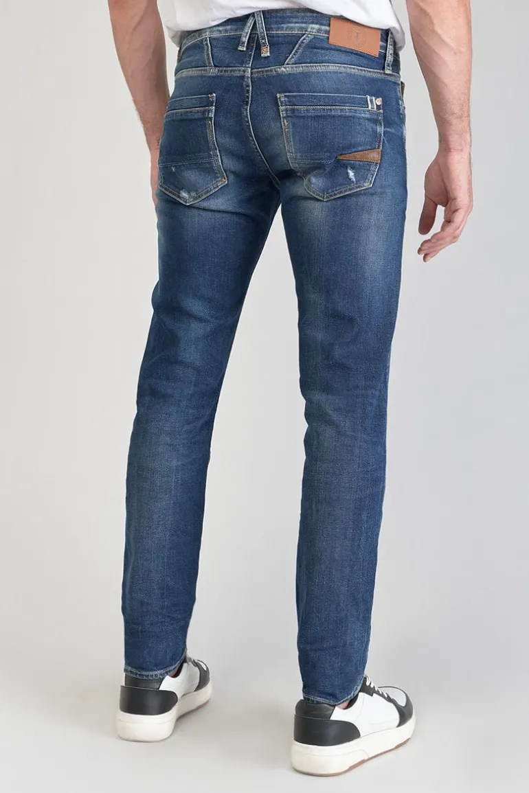 Le Temps des Cerises Camoins 700/11 Adjusted Jeans Destroy Bleu N°3-Homme Coupe Adjusted