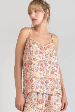 Le Temps des Cerises Caraco Bibb A Motif Cachemire-Femme Tops