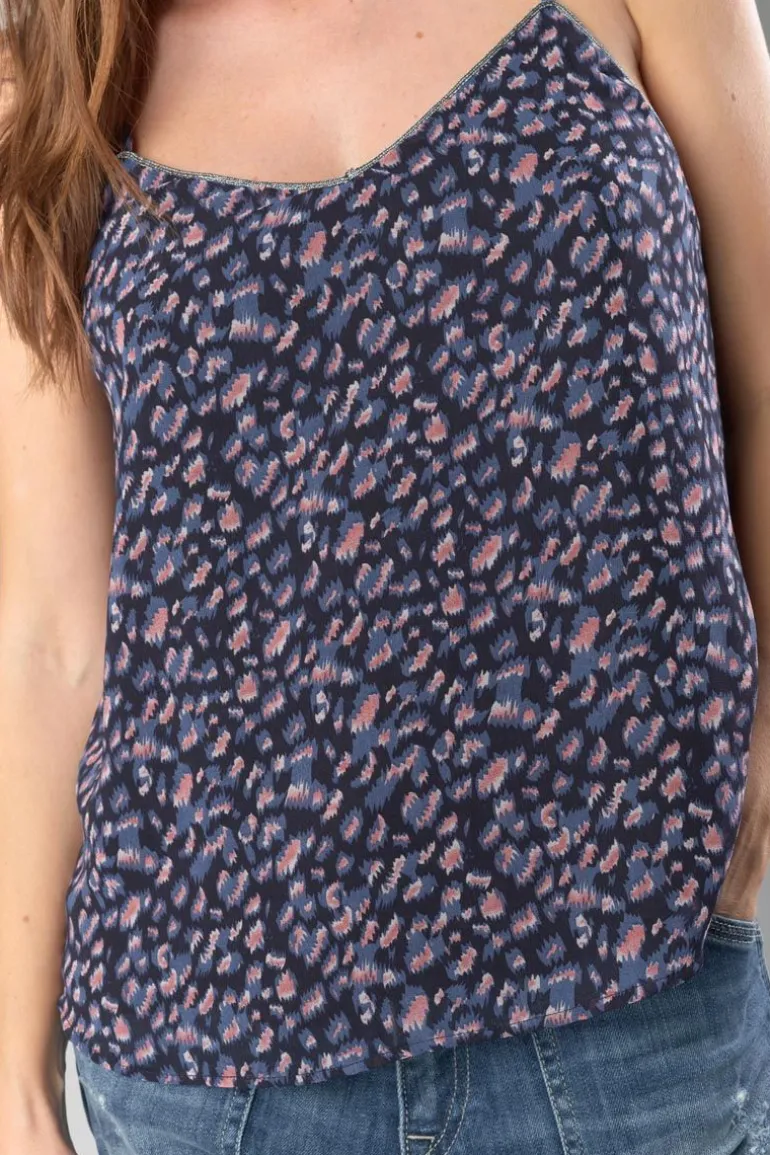 Le Temps des Cerises Caraco Vega A Motif Leopard-Femme Tops